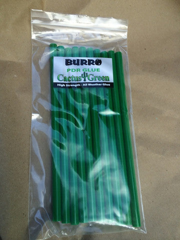 BandDTools - Our Price: $24.00 Burro Cactus Green All Weather PDR Glue  Sticks Glue Sticks. 10 pcs 10 long PDR glue sticks are melted in a hot  glue gun and placed on